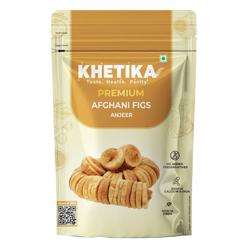 Khetika Premium Afghani Figs (Anjeer)