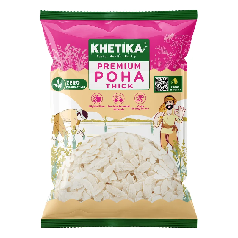 Khetika Premium Thick Poha