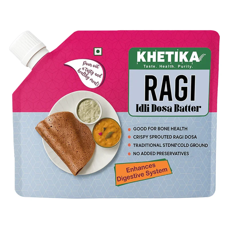 Khetika Ragi Idli Dosa Batter