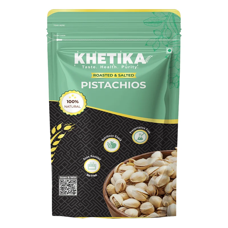Khetika Roasted & Salted Pistachios