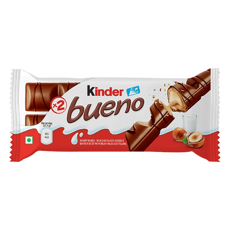 Kinder Bueno Chocolate Wafer Bar