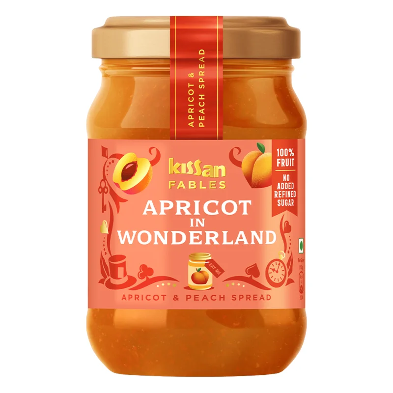 Kissan Fables Apricot & Peach Spread