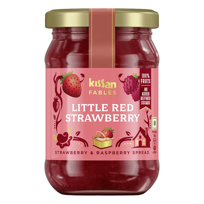 Kissan Fables Strawberry & Raspberry Spread