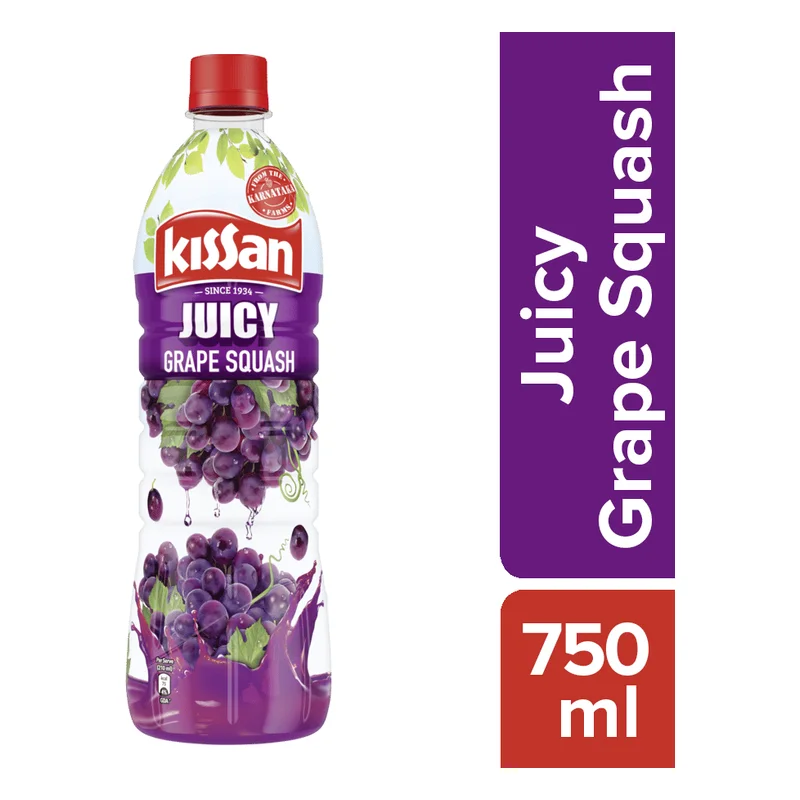 Kissan Juicy Grape Squash