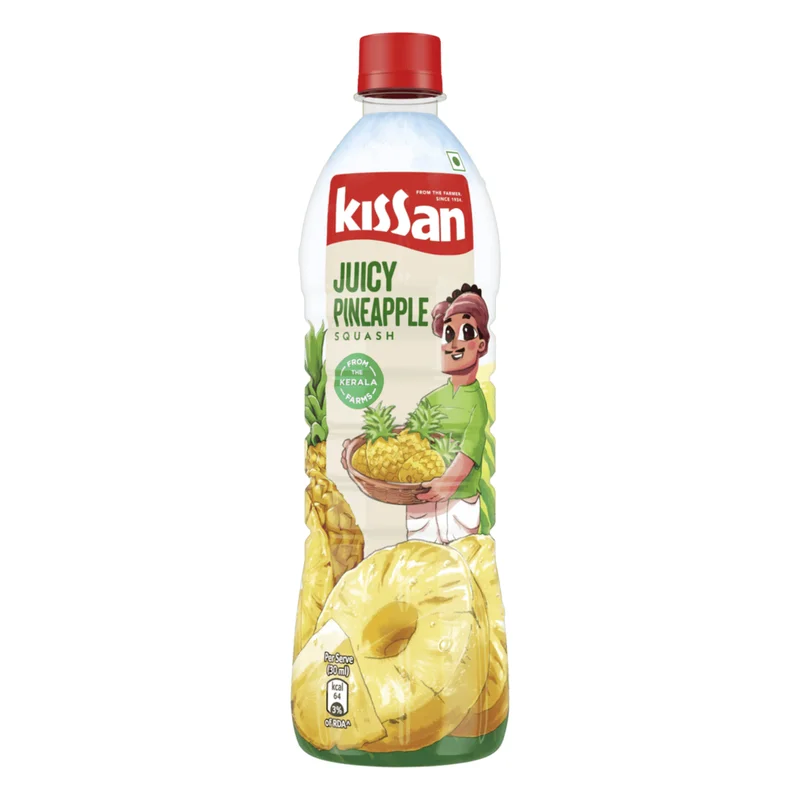 Kissan Juicy Pineapple Squash