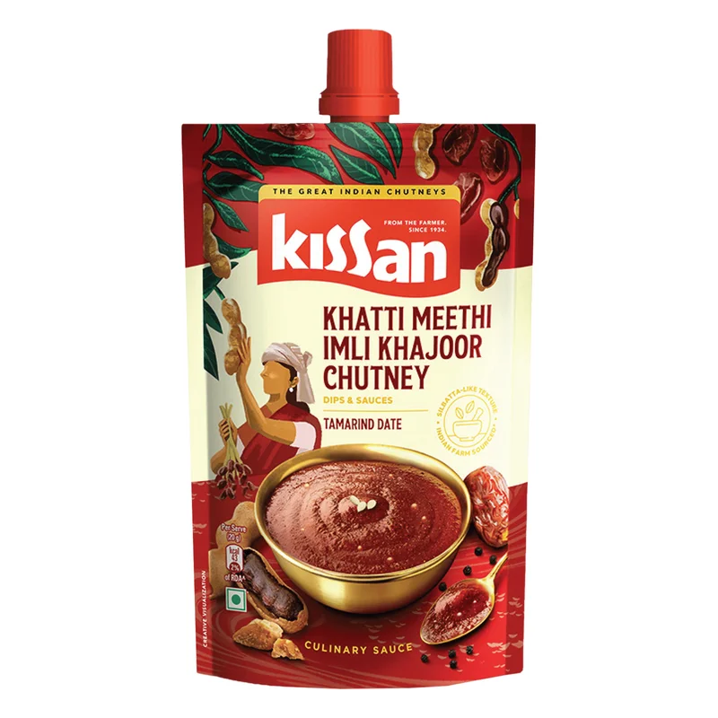 Kissan Khatti Meethi Imli Khajoor Chutney