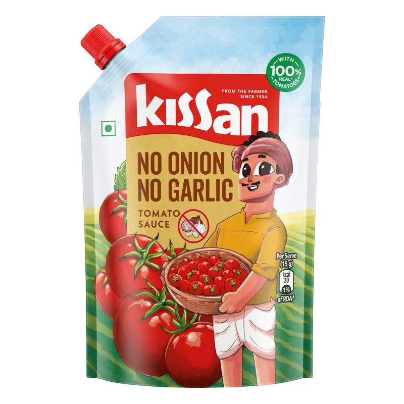Kissan No Onion No Garlic Tomato Sauce
