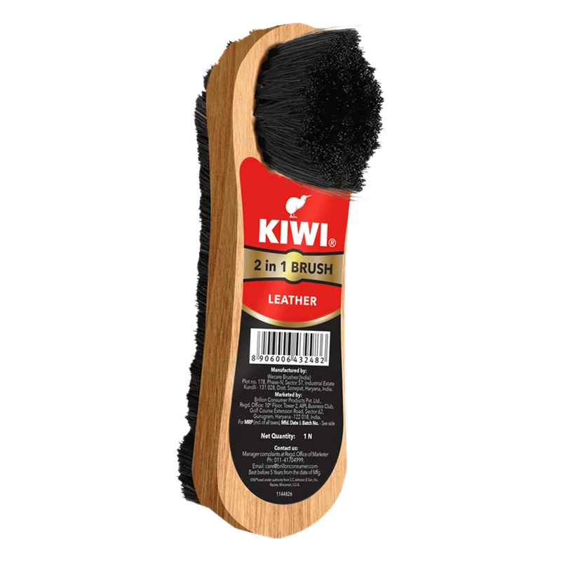 Kiwi 2 in 1 Shoe Brush