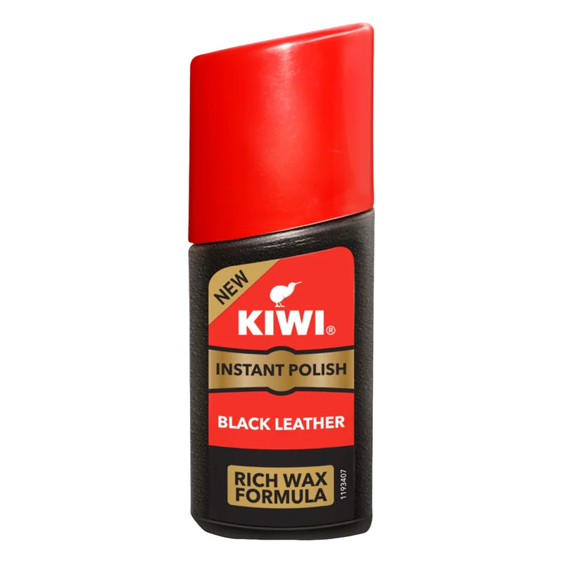 Kiwi Instant Liquid Shoe Polish - Black