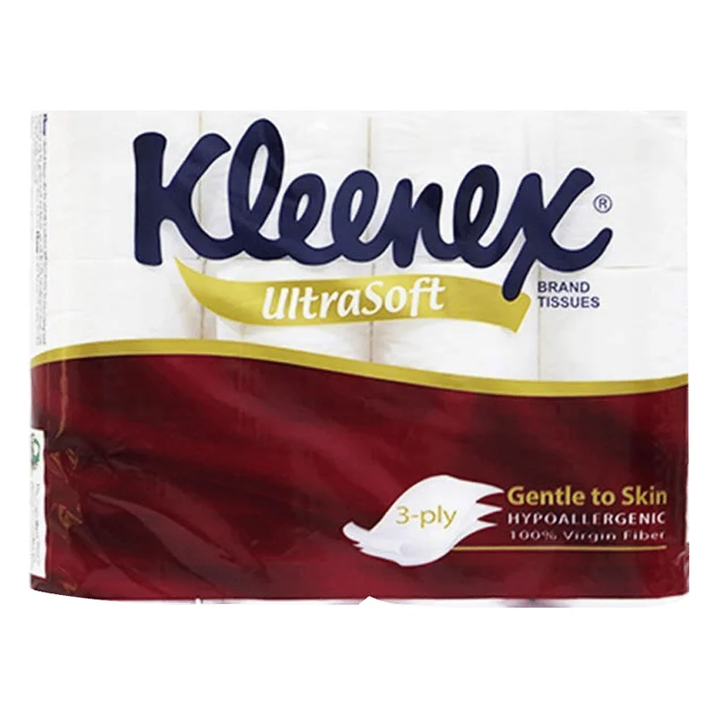 Kleenex Ultra Soft Bathroom Rolls - 3 Ply