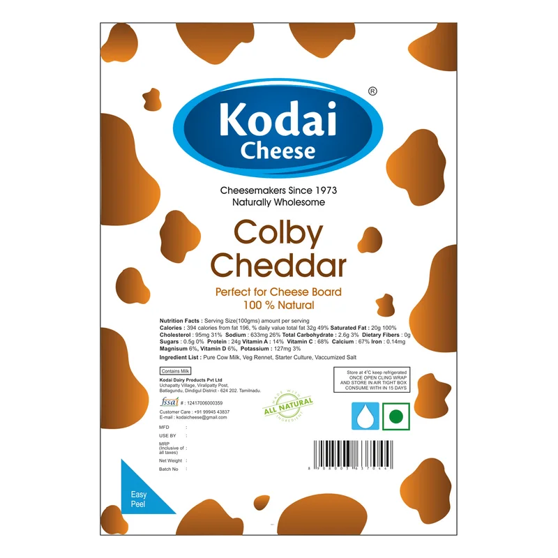 Kodai Colby Cheddar Cheese