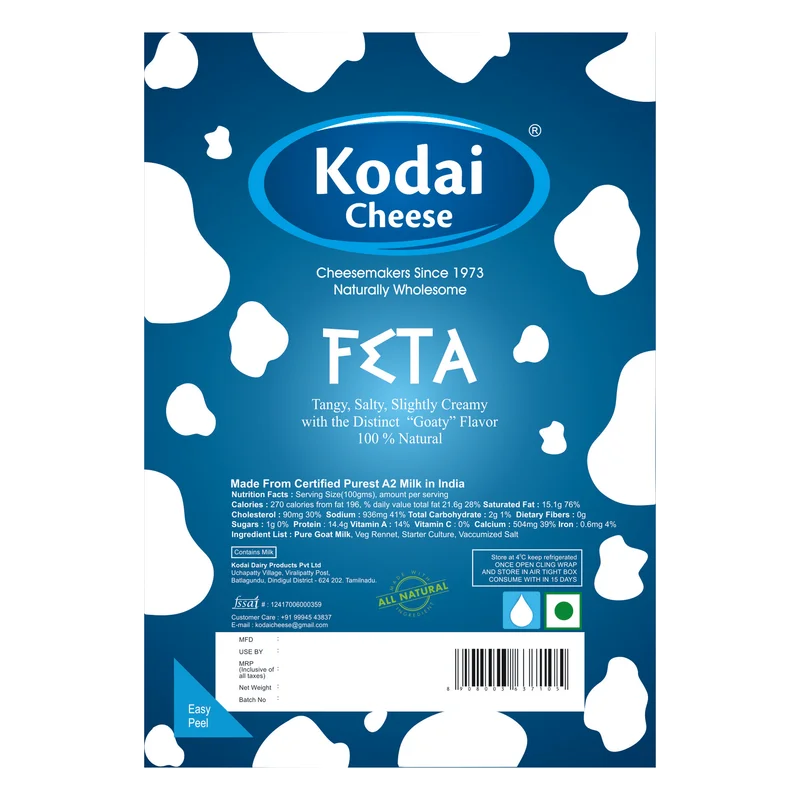Kodai Feta Cheese