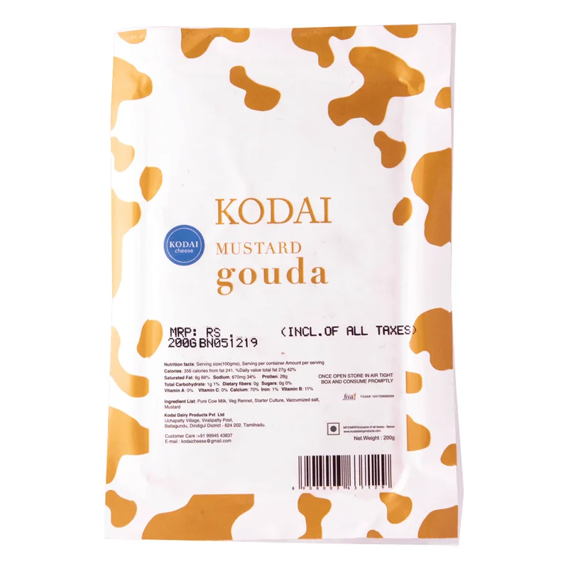 Kodai Gouda Cheese - Mustard