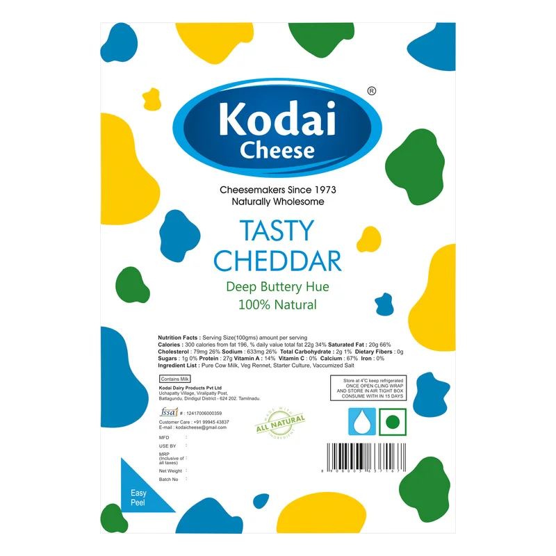 Kodai Tasty Cheddar Cheese