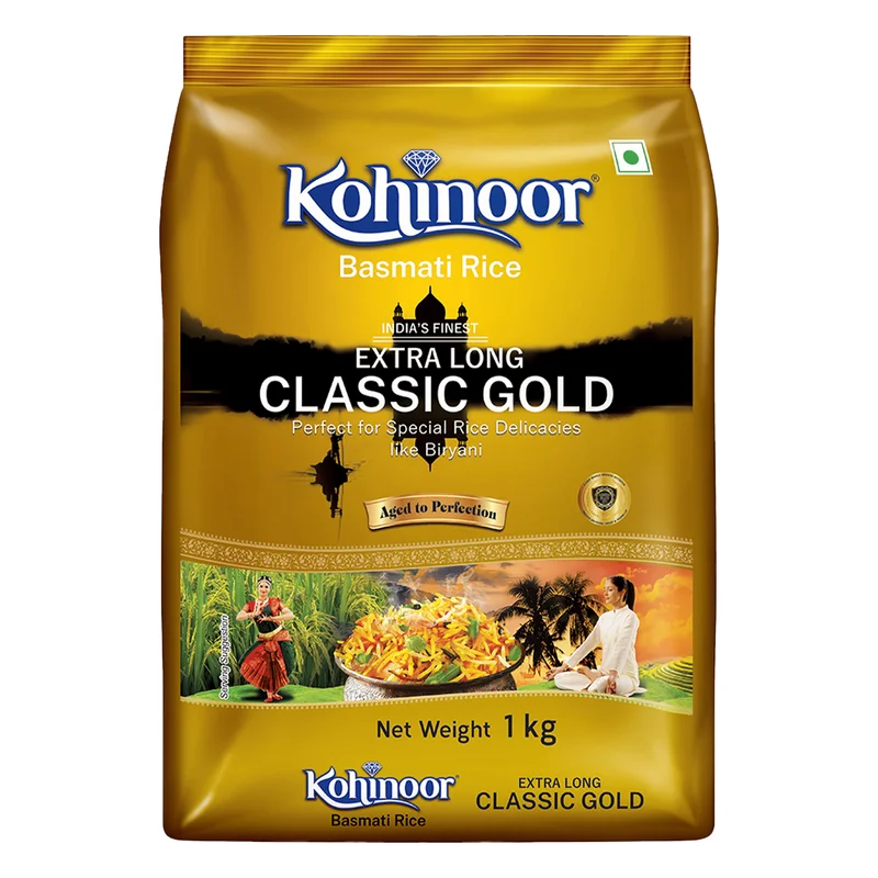 Kohinoor Classic Gold Extra Long Basmati Rice