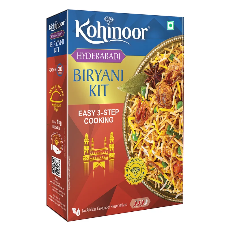 Kohinoor Hyderabadi Biryani Kit