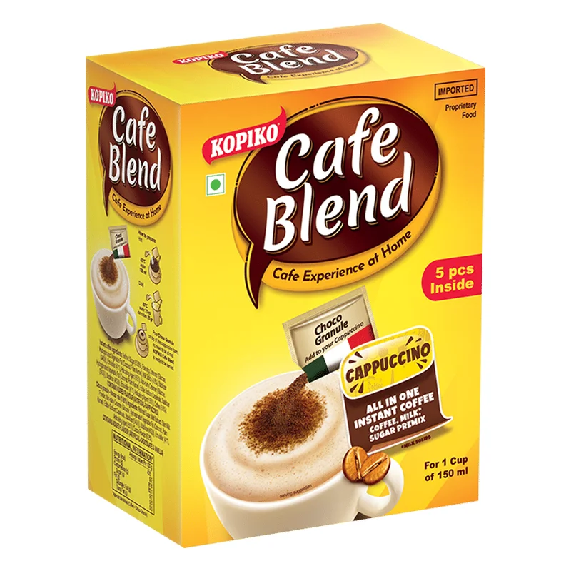 Kopiko Cafe Blend Cappuccino All in 1 Premix Coffee