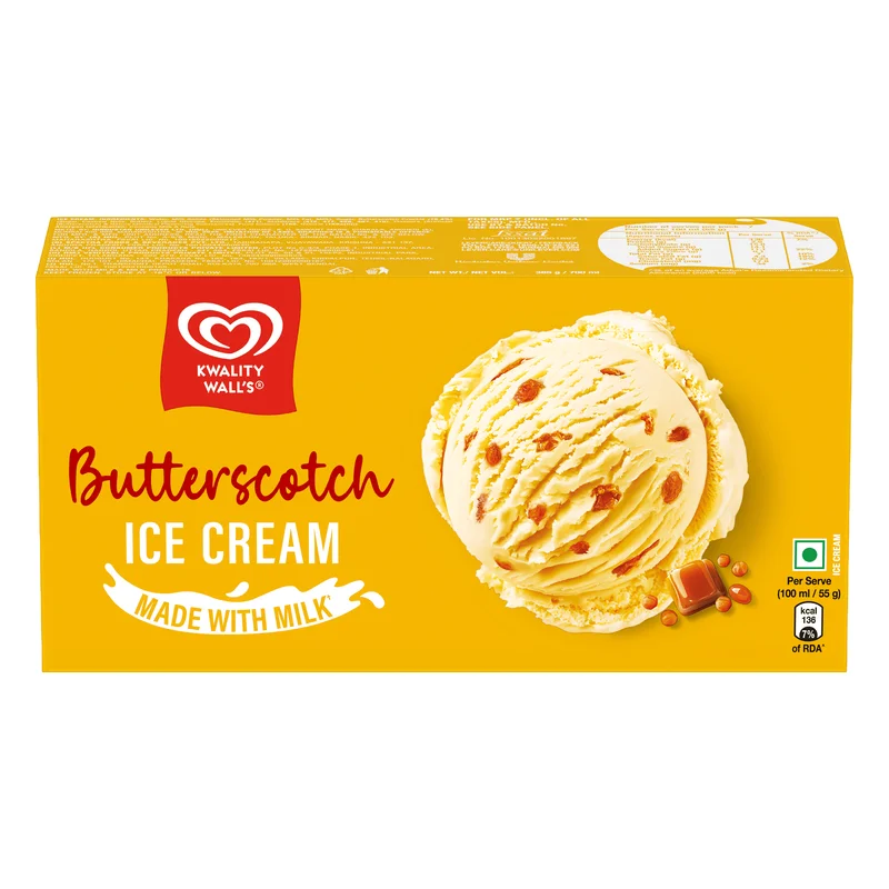Kwality Wall's Butterscotch Ice Cream Party Pack