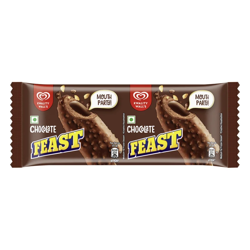 Kwality Wall's Chocolate Feast Bar