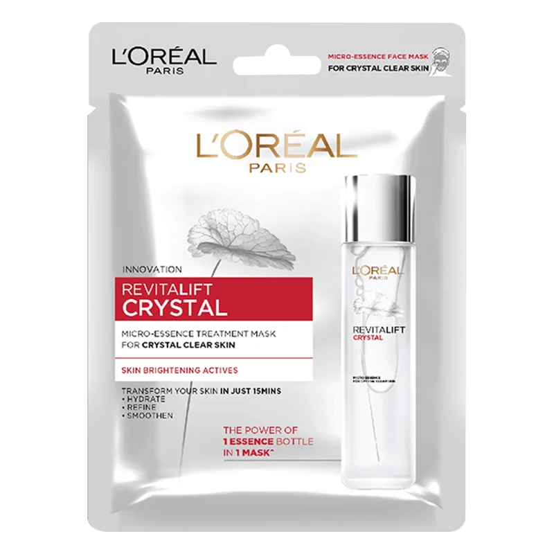 L'Oreal Paris Revitalift Crystal Micro-Essence Sheet Mask