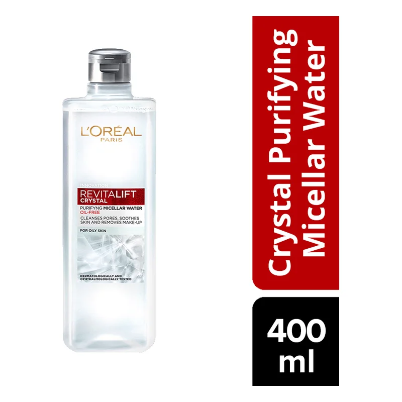 L'Oreal Paris Revitalift Crystal Purifying Micellar Water