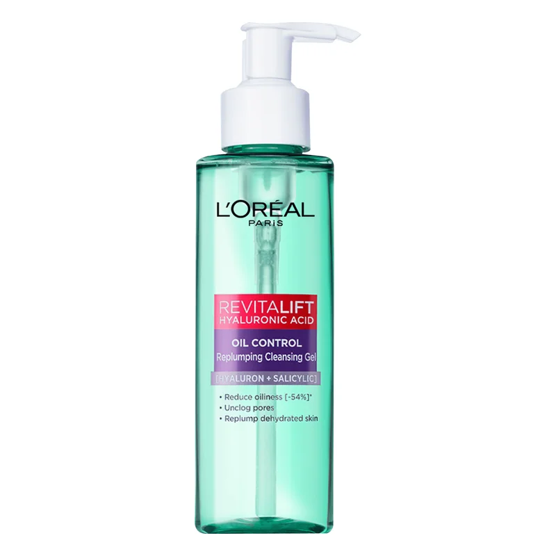 L'Oreal Paris Revitalift Hyaluronic Acid Oil Control Replumping Cleanser