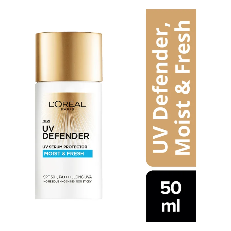 L'Oreal Paris UV Defender Serum Protector SPF 50 - Moist & Fresh