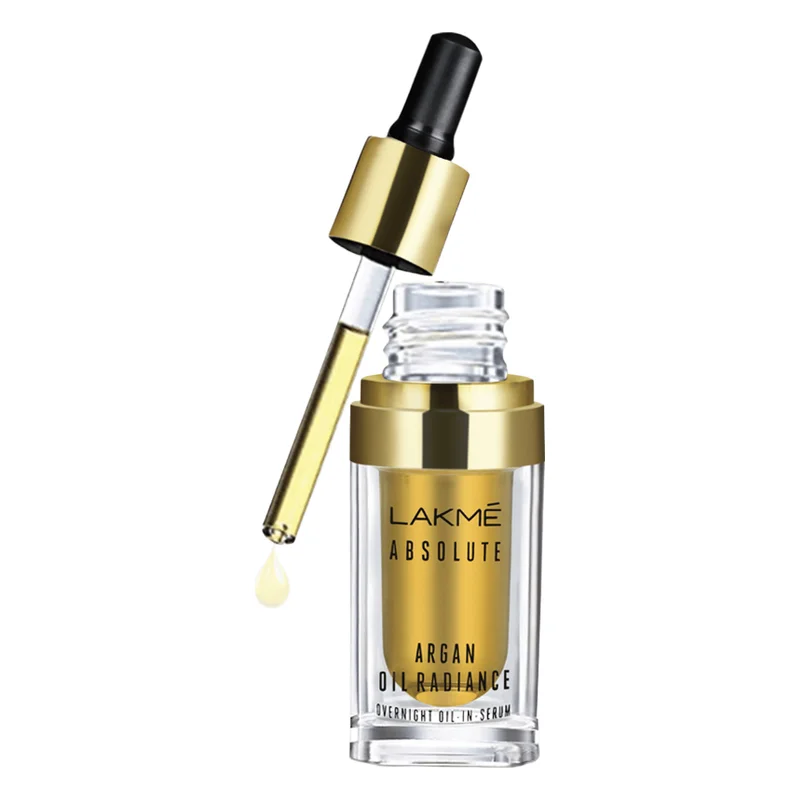 Lakmé Absolute Argan Oil Radiance Overnight Oil In Serum