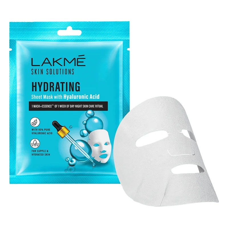 Lakmé Skin Solutions Hydrating Sheet Mask With Hyaluronic Acid