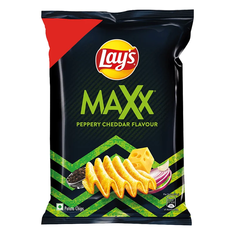 Lay's Maxx Peppery Cheddar Potato Chips