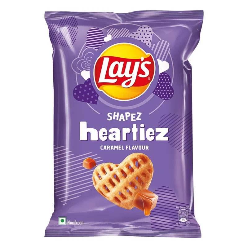 Lay's Shapez Heartiez Caramel