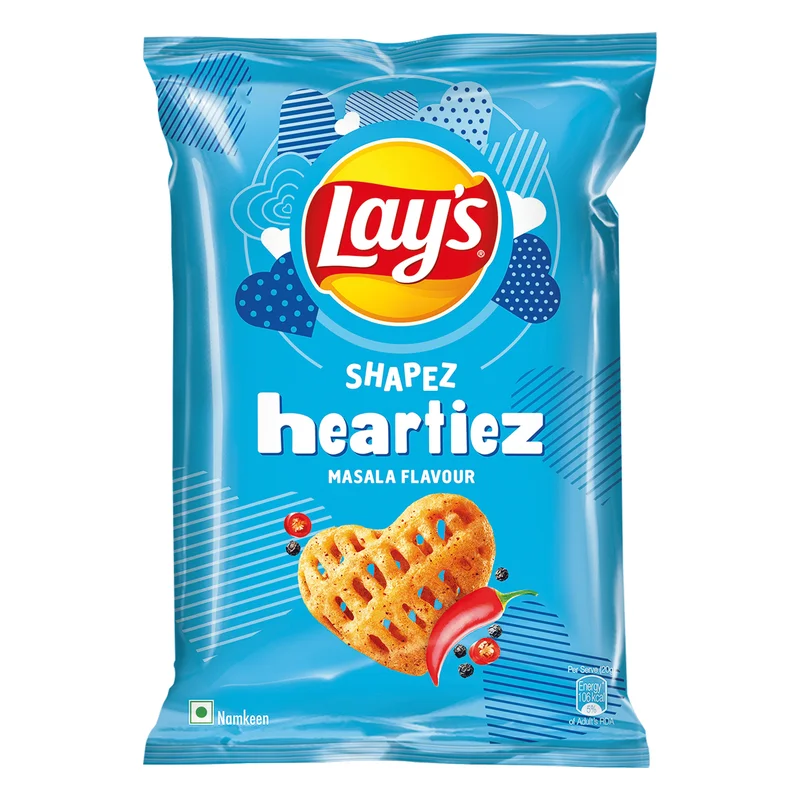 Lay's Shapez Heartiez Masala