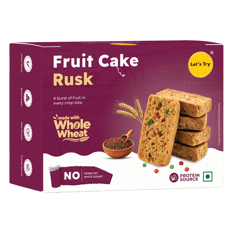 Let's Try Fruit Cake Rusk