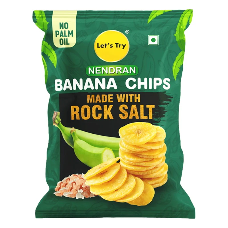 Let's Try Nendran Banana Chips With Rock Salt
