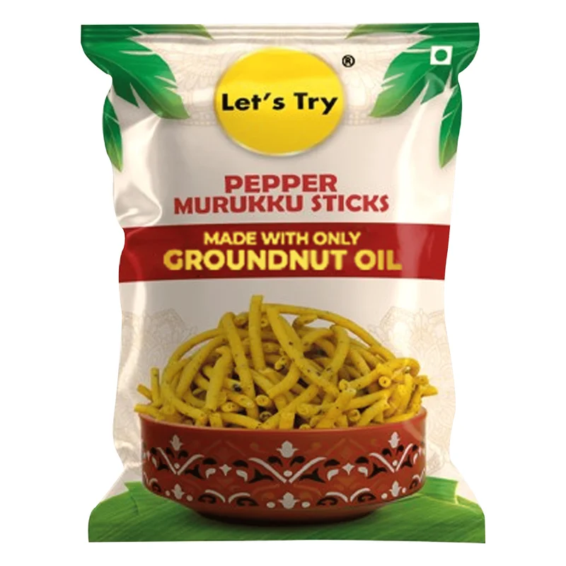Let's Try Pepper Murukku Sticks
