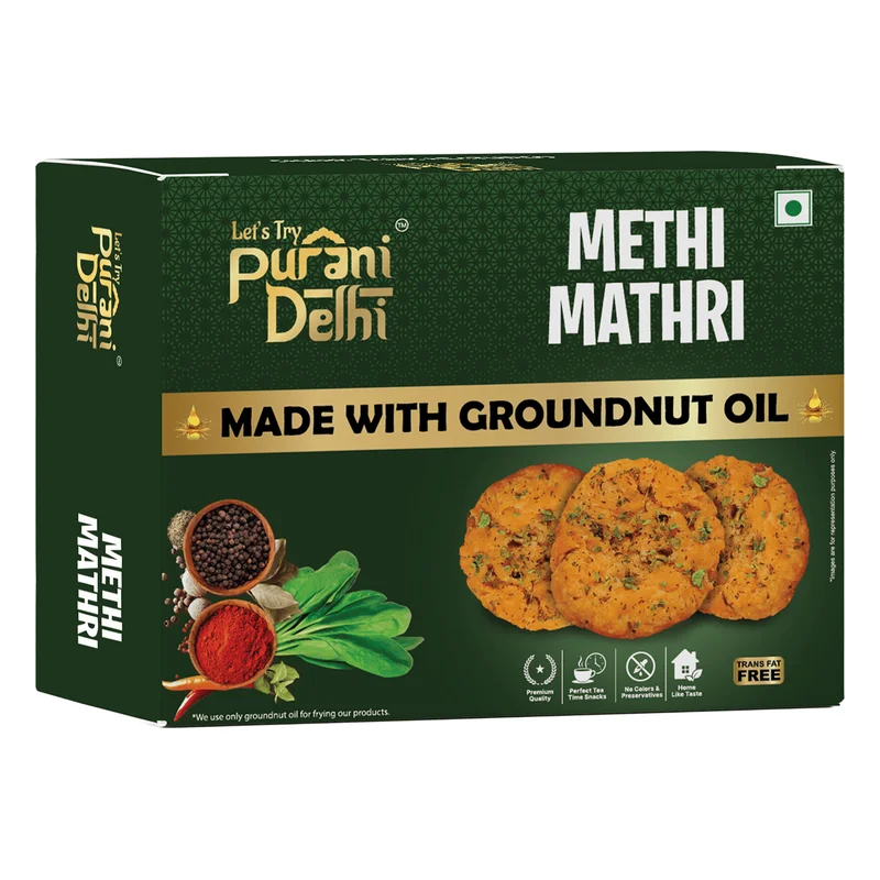 Let's Try Purani Delhi Methi Mathri
