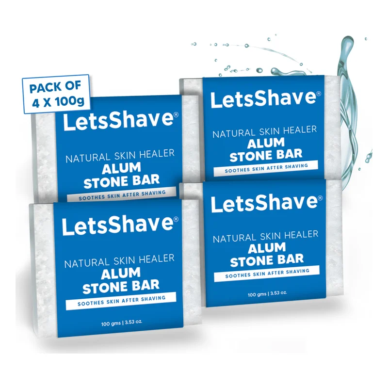 LetsShave Alum Stone Bar