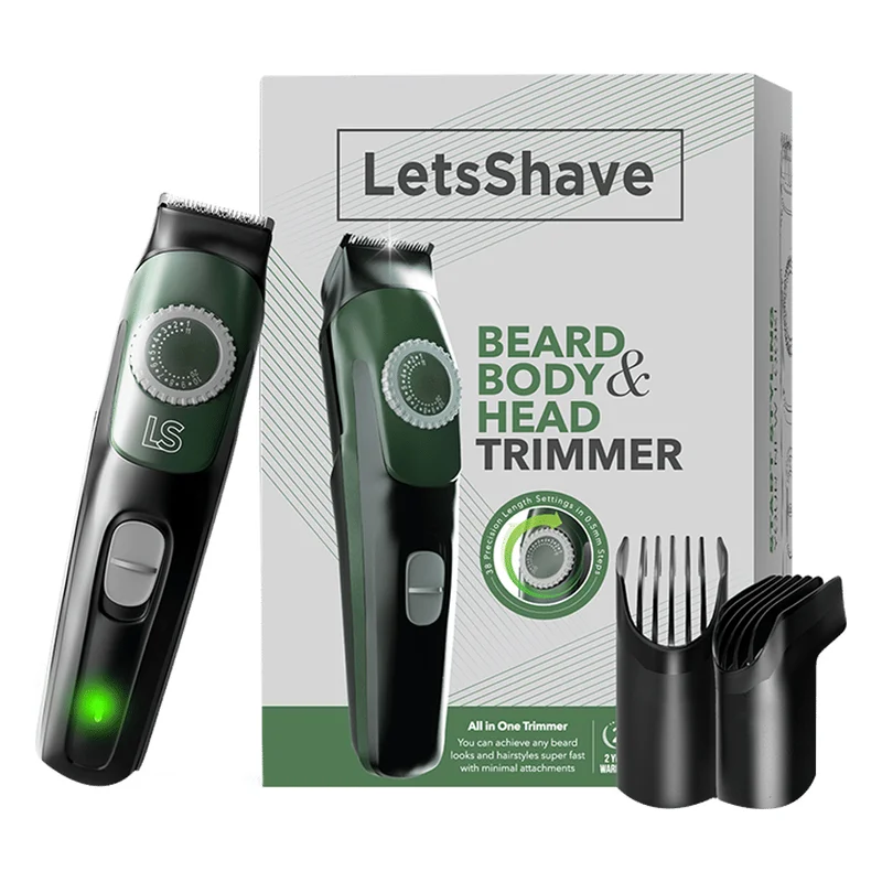 LetsShave Beard, Body & Head Trimmer