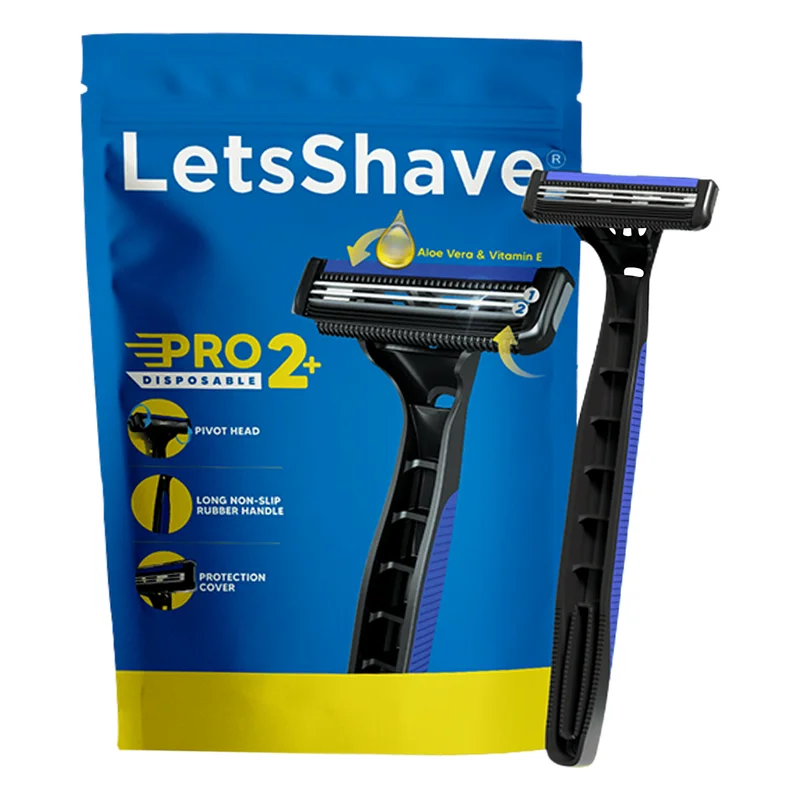 LetsShave Pro 2 Plus Disposable Razor