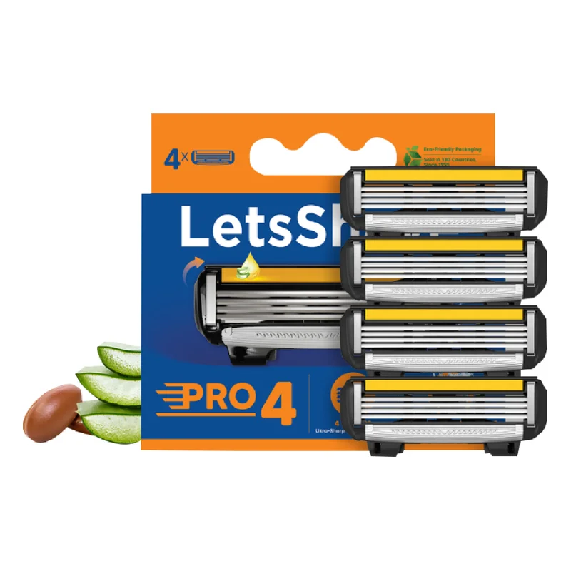 LetsShave Pro 4 Cartridges