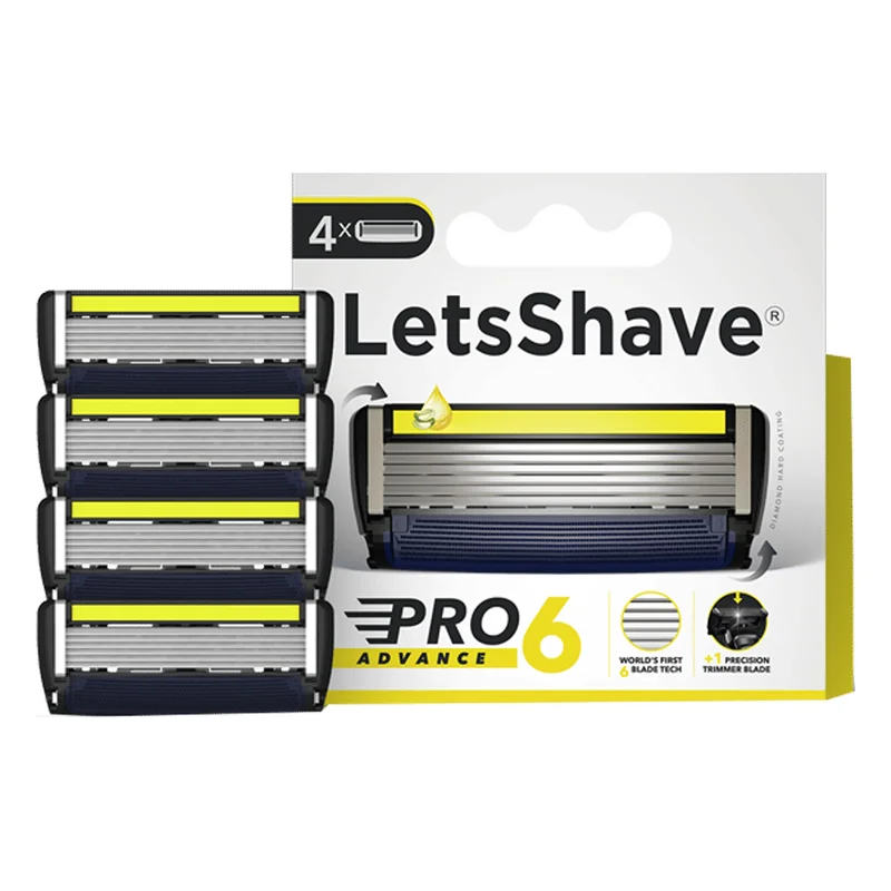 LetsShave Pro 6 Advance Cartridges
