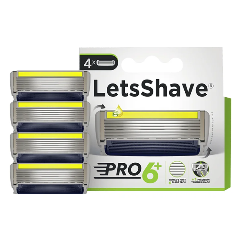 LetsShave Pro 6 Plus Cartridges