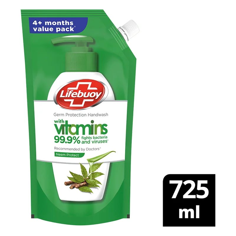 Lifebuoy Nature Neem Hand Wash Refill