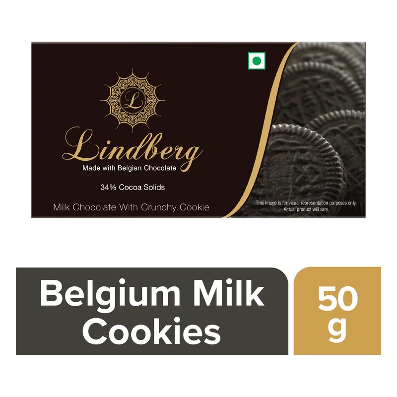 Lindberg Belgian Milk Chocolate Cookies
