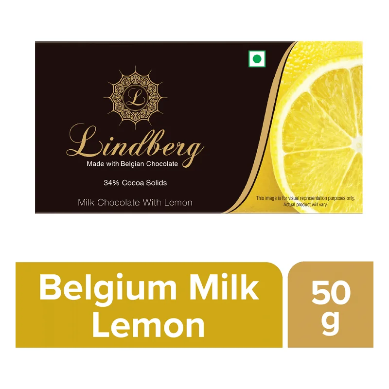 Lindberg Belgian Milk Chocolate Lemon