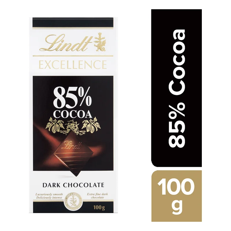 Lindt Excellence 85% Cocoa Dark Chocolate