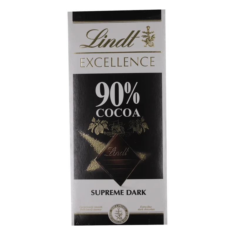 Lindt Excellence 90% Cocoa Dark Chocolate