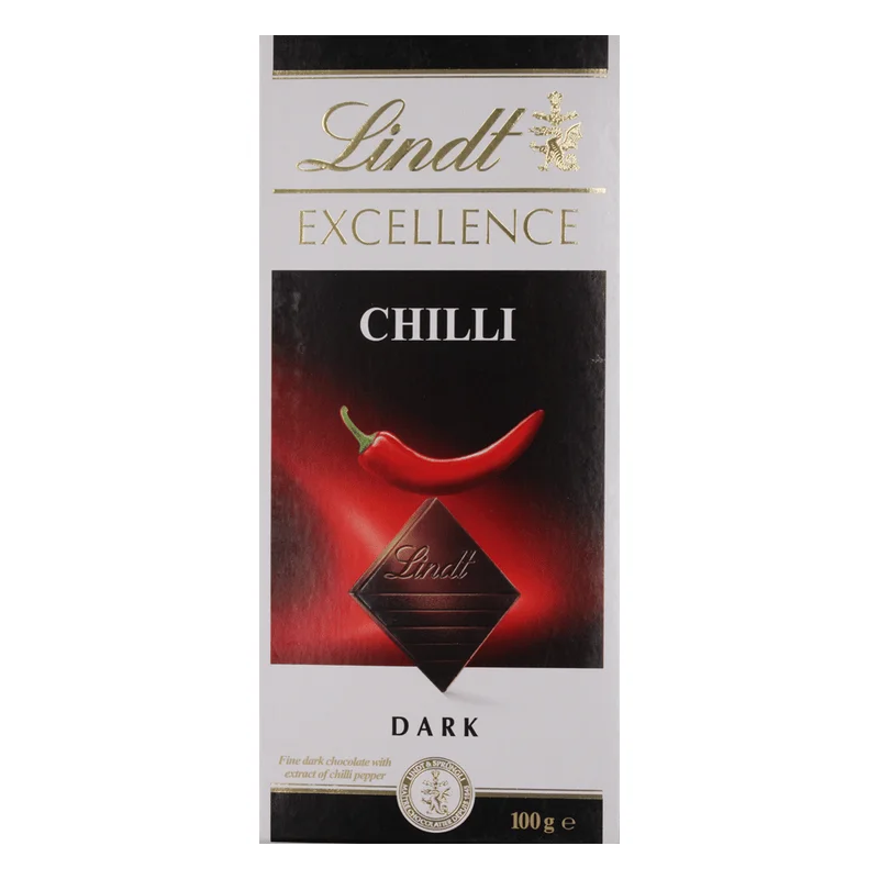 Lindt Excellence Chilli Dark Chocolate