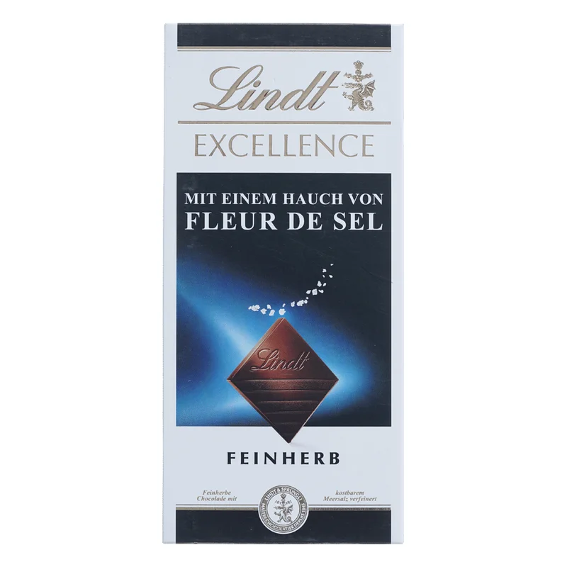Lindt Excellence Fleur de Sel Feinherb Chocolate