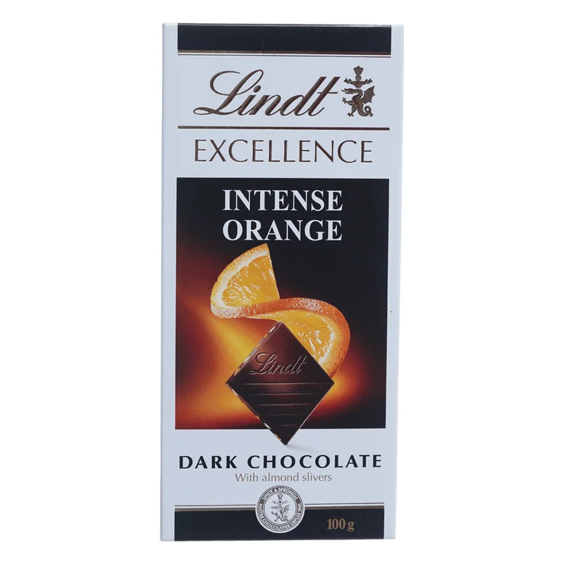Lindt Excellence Intense Orange Dark Chocolate